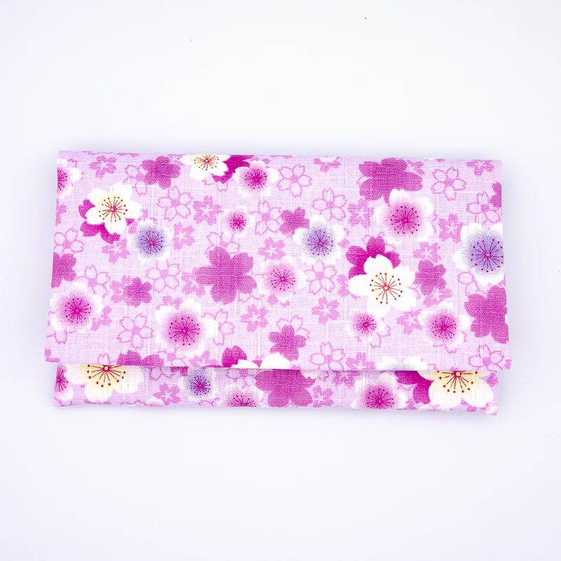 念珠ケース SS 華桜 パープル マジックテープ式 | 【公式】創価学会